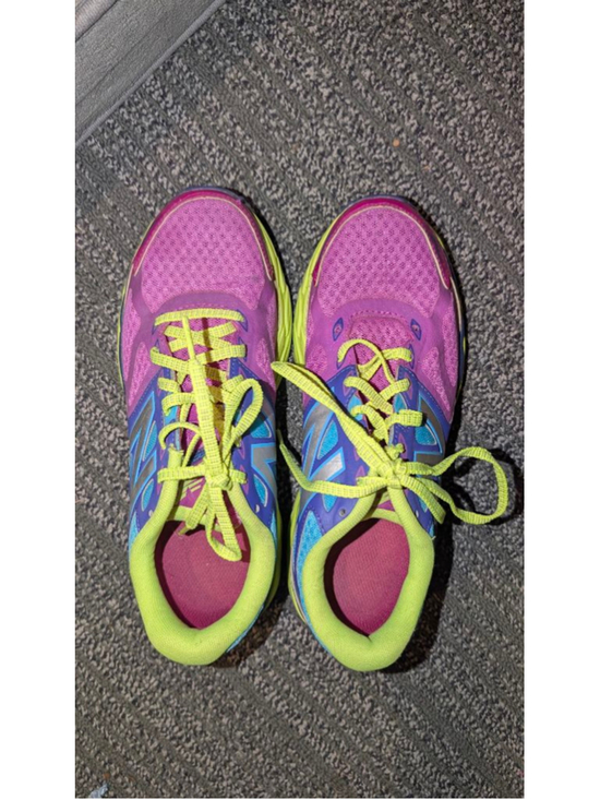 New Balance Shoes - Women's New Balance 680 V3 Athletic Shoes 7.5 Purple Neon Green